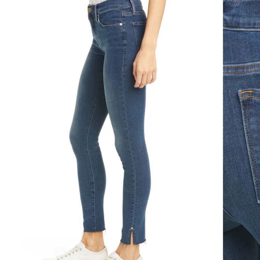 FRAME Le Skinny De Jeanne Fayette Jeans Sz 28 - Picture 3 of 8